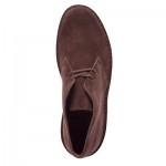 Men’s Clarks Bushacre Desert Boot II Brown Suede Rubber Bottom New Size 10