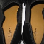 COLE HAAN Men’s Black slip on leather loafers 16 M