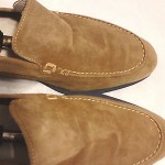 Cole Haan  Mens Suede Leather  Loafers 10M  Beige Mens Shoes