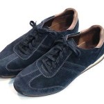 Cole Haan Air Obori Men’s Size 11M Dark Blue Suede Shoes Nike Soles EUC