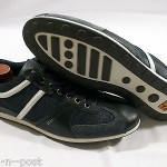 NEW HUGO BOSS ORANGE MEN’S SINBAD II SNEAKERS NAVY SUEDE 12 &13 MEDIUM $150  HNP