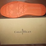 New Cole Haan Nike Air Jasper Wing Tip Bark Brown / Orange Leather Casual 12 D