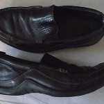 Cole Haan Black Leather Casual  Shoes Loafers 9.5 9 1/2 M
