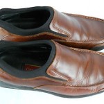 Cole Haan Nike Air Mens Brown Loafers Slip On Shoes 9.5 M