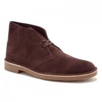 Men’s Clarks Bushacre Desert Boot II Brown Suede Rubber Bottom New Size 10