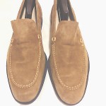 Cole Haan  Mens Suede Leather  Loafers 10M  Beige Mens Shoes