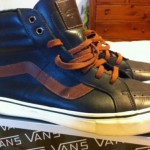 Vans Sk8-Hi Lx Leather Flannel US 10.5 Vans Vault