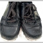 COLE HAAN with Nike Air Sole Black Leather Lace Up Casual Shoes ~ 10.5