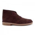 Men’s Clarks Bushacre Desert Boot II Brown Suede Rubber Bottom New Size 10