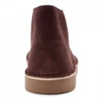 Men’s Clarks Bushacre Desert Boot II Brown Suede Rubber Bottom New Size 10