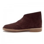 Men’s Clarks Bushacre Desert Boot II Brown Suede Rubber Bottom New Size 10