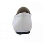 Hugo Boss White Leather Loafers Shoes US 12 EU 45