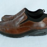 Cole Haan Nike Air Mens Brown Loafers Slip On Shoes 9.5 M