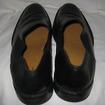 COLE HAAN Men’s Black slip on leather loafers 16 M