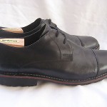 COLE HAAN BLACK LEATHER  CAP TOE OXFORDS  MENS SIZE 12 MEDIUM