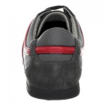 Hugo Boss Men Shoes Dark Grey Red Simbad 4 Authentic Brand New in Box