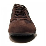 $225 Hugo Boss ORANGE Label Brown Mens Shoes 12 45 Trainers Sneakers 11.5 45.5