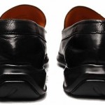 Cole Haan Men Sz 8.5 M Nike Air Dempsey Venetian Black Calfskin LOAFERS shoes