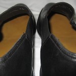 COLE HAAN Men’s Black slip on leather loafers 16 M