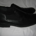 COLE HAAN Men’s Black slip on leather loafers 16 M