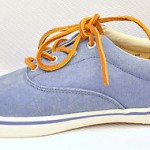 New Cole Haan Men’s Canvas Sneakers Boat Shoe Casual Oxford Sport Shoe ~Blue *12