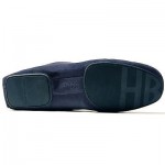 HUGO BOSS GIFT SET Navy Blue Drivers Loafers 10.5 43.5 Mens Casual Moccasins 44