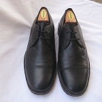 COLE HAAN BLACK LEATHER  CAP TOE OXFORDS  MENS SIZE 12 MEDIUM