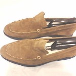 Cole Haan  Mens Suede Leather  Loafers 10M  Beige Mens Shoes
