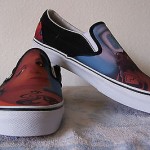 VANS Classic Slip-On Men’s Skaters Custom Culture Black/White SZ 12 NIB! NICE!