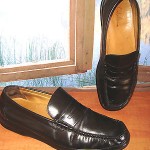 COLE HAAN ~ MEN’S BLACK LEATHER PENNY LOAFERS SLIPONS SHOES 10M ~ SOOO NICE!