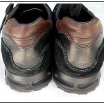 COLE HAAN with Nike Air Sole Black Leather Lace Up Casual Shoes ~ 10.5