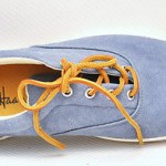 New Cole Haan Men’s Canvas Sneakers Boat Shoe Casual Oxford Sport Shoe ~Blue *12