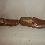 men’s Cole Haan slip on loafers brown size 9.5  $150