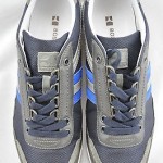 BOSS Orange Hugo Boss Men’s Gray/Blue Lace-Up Fashion Athletic Size 10.5 M EU 44
