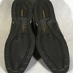 COLE HAAN NIKE AIR BLACK LEATHER SLIP ON LOAFERS 9 M MENS CASUAL SHOES