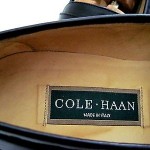 Cole Haan Liam Chukka Boots, Brogue Wingtip, Leather Upper, Dark Brown, 8 M, New