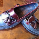 “VINTAGE” BEAUTIFUL TWO~TONE “COLE HAAN COUNTRY “TASSEL FRINGE LOAFER SZ12(D)WOW