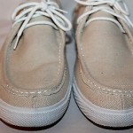 COLE HAAN Nike Air Beige Canvas Lace Up Mens Casual Shoe Oxford Sz 13 M Nice!