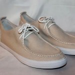 COLE HAAN Nike Air Beige Canvas Lace Up Mens Casual Shoe Oxford Sz 13 M Nice!