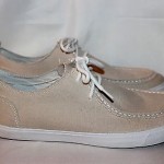 COLE HAAN Nike Air Beige Canvas Lace Up Mens Casual Shoe Oxford Sz 13 M Nice!