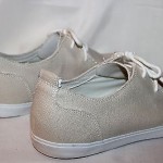 COLE HAAN Nike Air Beige Canvas Lace Up Mens Casual Shoe Oxford Sz 13 M Nice!