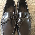 COLE HAAN MEN’S DRIVING MOCCASINS LOAFERS SLIP-ONS BLACK NIKE AIR NEW 9.5 MED