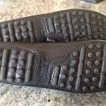 COLE HAAN MEN’S DRIVING MOCCASINS LOAFERS SLIP-ONS BLACK NIKE AIR NEW 9.5 MED