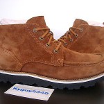 NEW!  $198 COLE HAAN AIR HUNTER CHUKKA MENS BOOTS BURNT SUGAR BROWN NIB (SIZE 8)