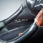 Mens COLE HAAN NIKE AIR brown black two tone OXFORD casual dress SHOES size 9.5