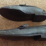 New Mens Cole Haan Leather Slip On Loafer Shoes Size 12