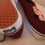 NEW WITH TAG Vans Shoes: Maroon