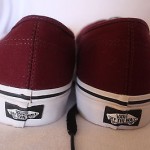 NEW WITH TAG Vans Shoes: Maroon