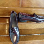 NEW Cole Haan City Burgundy Leather Penny Loafer Slip On Shoes  Men’s 12 M
