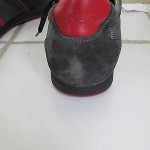 $150.0 Hugo Boss Men’s Fashion Sneakers Space Up Leather Shoes Black/gray SIZ 10